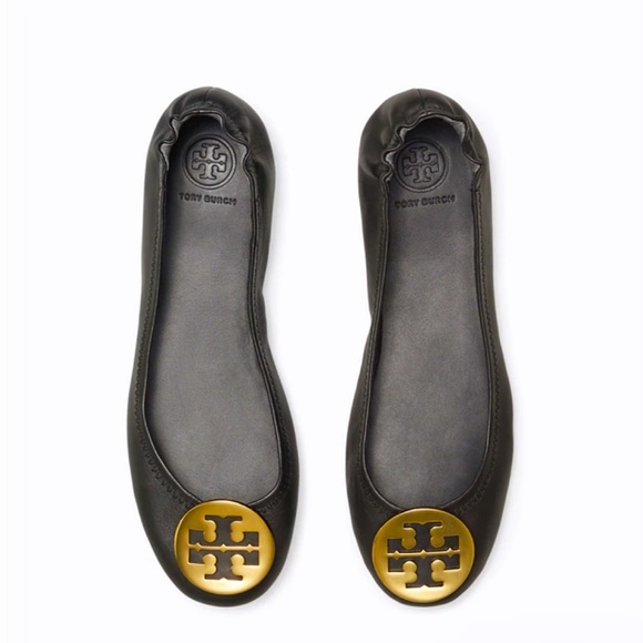Tory Burch Shoes - Tory Burch Minnie Travel Ballet Black Flat - COPY